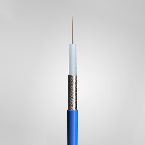 Semi-flexible radio-frequency coaxial cable